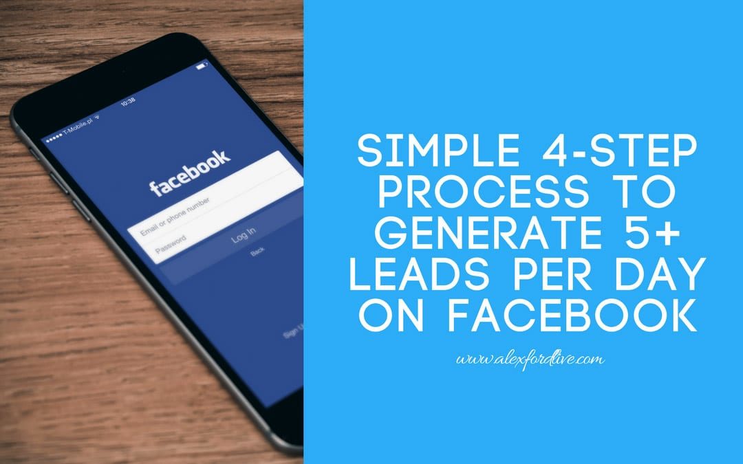 Network Marketing Tips Simple 4-Step Process To Generate Leads On Facebook