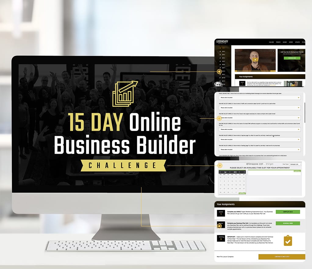 Legendary Marketer Review 15 Day Online Business Challenge